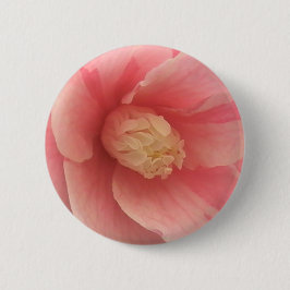 Roze Camellia Ronde Button 5,7 Cm