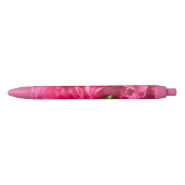 Roze Camellia Zwarte Inkt Pen (Voorkant)
