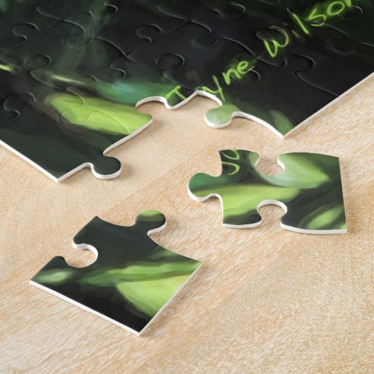 Roze Camellias Digitaal schilderen Jigzaag Puzzle Legpuzzel (Zijkant)