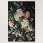 Roze Camellias Jigsaw Puzzel (Verticaal)