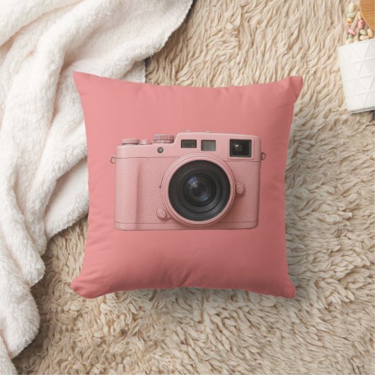 Roze camerakussen! kussen (Deken)