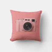 Roze camerakussen! kussen (Voorkant)