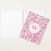Roze Camo Abstracte Art Decor Design Planner (Display)