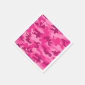 Roze Camo Adventure Grit Competitief Ja Ik Kan Servet (Hoek)