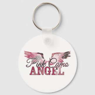 Roze Camo Angel Sleutelhanger