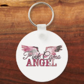 Roze Camo Angel Sleutelhanger (Voorkant)