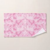 Roze Camo Bad Handdoek (Handdoek)