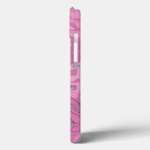 Roze Camo Barrel Racer II Case-Mate iPhone Case (Achterkant / Links)