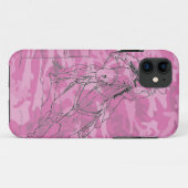 Roze Camo Barrel Racer II - iPhone 5/5S Hoesje (Achterkant (horizontaal))