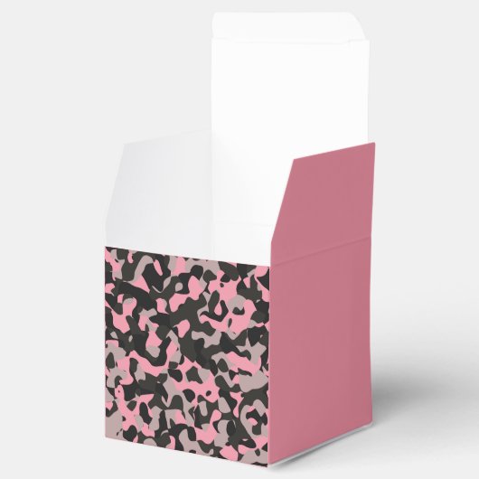 Roze Camo Bedankdoosjes (Geopend)