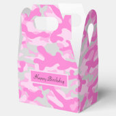 Roze Camo Bedankdoosjes (Geopend)