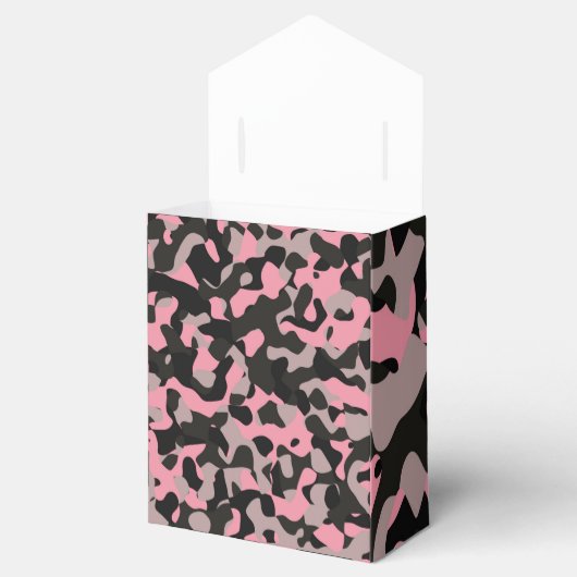 Roze Camo Bedankdoosjes (Geopend)