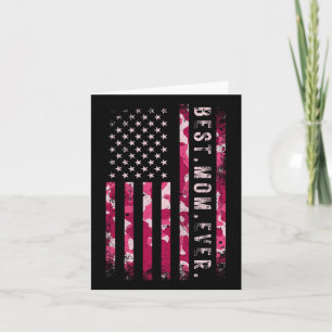 Roze Camo Beste Moeder Ooit Moeders Moederdag Usa Kaart