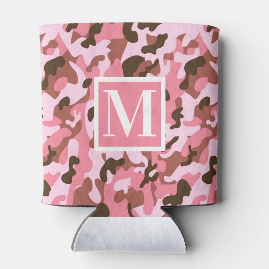 Roze Camo Blikjeskoeler (Achterkant)