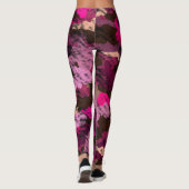 Roze Camo Broek Leggings (Achterkant)
