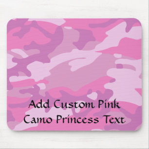 Roze Camo Camoflauge Muismat