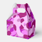 Roze Camo Camoflauge Verjaardagsfeestje Favor Box Bedankdoosjes (Achterkant)