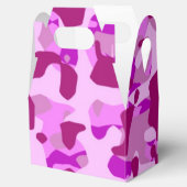 Roze Camo Camoflauge Verjaardagsfeestje Favor Box Bedankdoosjes (Geopend)