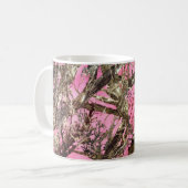 Roze Camo - Camouflage Gifts - Koffiemok (Voorkant links)