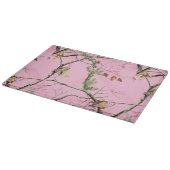 Roze Camo Camouflage Jachtglas Snijplank (Hoek)