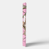 Roze Camo Camouflage Jagen Monogram IPAD Case (Achterkant / Rechts)
