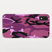 Roze Camo Case-Mate iPhone Case (Achterkant (horizontaal))