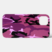 Roze Camo Case-Mate iPhone Case (Achterkant (horizontaal))