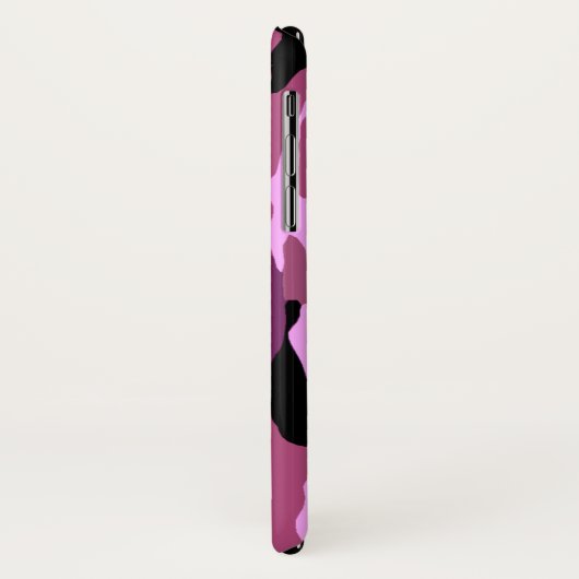 Roze Camo Case-Mate iPhone Case (Achterkant/links)