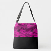 Roze Camo Crossbody Tas (Achterkant)