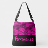 Roze Camo Crossbody Tas (Voorkant)