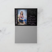 Roze Camo dankt u kaardt Bedankkaart (Binnen)