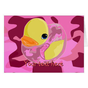 Roze Camo Ducky