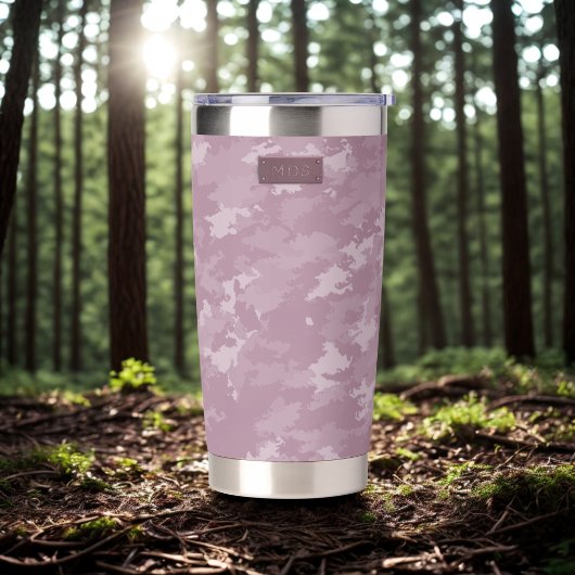 Roze Camo Dusty Camouflage Geïsoleerde Tumbler Geïsoleerde Drinkbeker