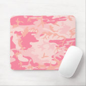 Roze Camo - Girly Camo Muismat (Met muis)