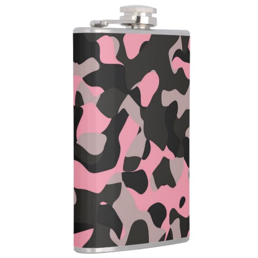 Roze Camo Heupfles (Rechts)