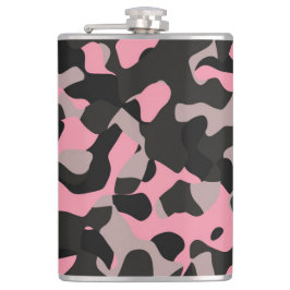 Roze Camo Heupfles