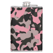 Roze Camo Heupfles (Achterkant)