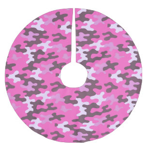 Roze Camo Kerstboom Rok