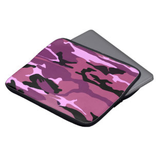 Roze Camo Laptop Sleeve