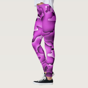 Roze Camo Leggings