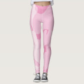 Roze Camo Leggings (Voorkant)