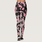 Roze Camo Leggings (Achterkant)