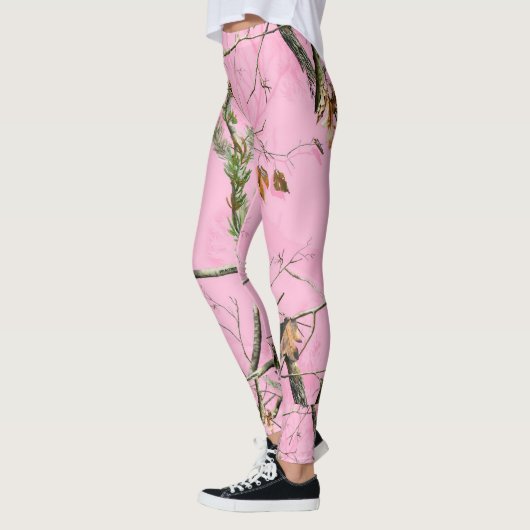 Roze Camo-Leggings Leggings (Links)