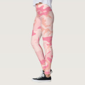 Roze Camo-Leggings Leggings (Links)
