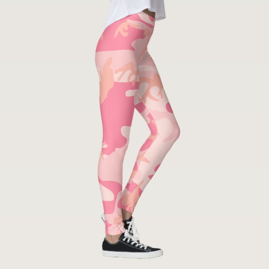 Roze Camo-Leggings Leggings (Rechts)