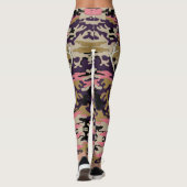Roze Camo-Leggings Leggings (Achterkant)