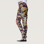 Roze Camo-Leggings Leggings (Links)