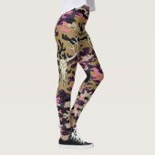 Roze Camo-Leggings Leggings (Rechts)