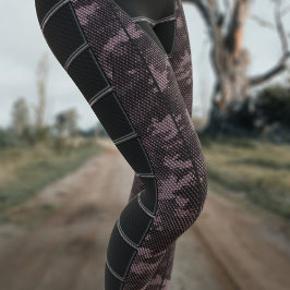 Roze Camo-Leggings Sci Fi game-kostuum Leggings