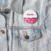 Roze-Camo-LG, dank Ronde Button 5,7 Cm (In situ)